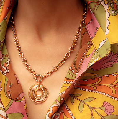 ETNO Pendant Chain No.1 Necklace - Lilou Paris US