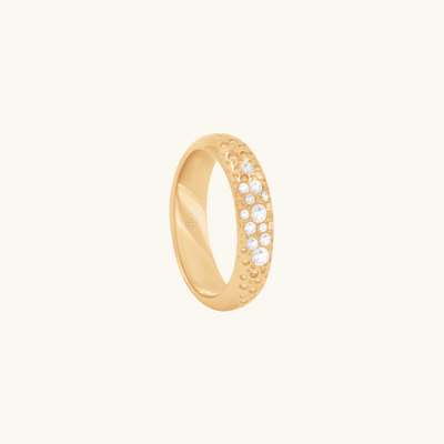Gold Sparkling Ring 2