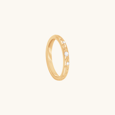 Gold Sparkling Ring - Lilou Paris US