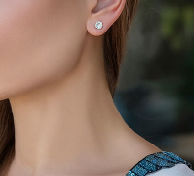 L de Lilou Crystal Earrings - Lilou Paris US