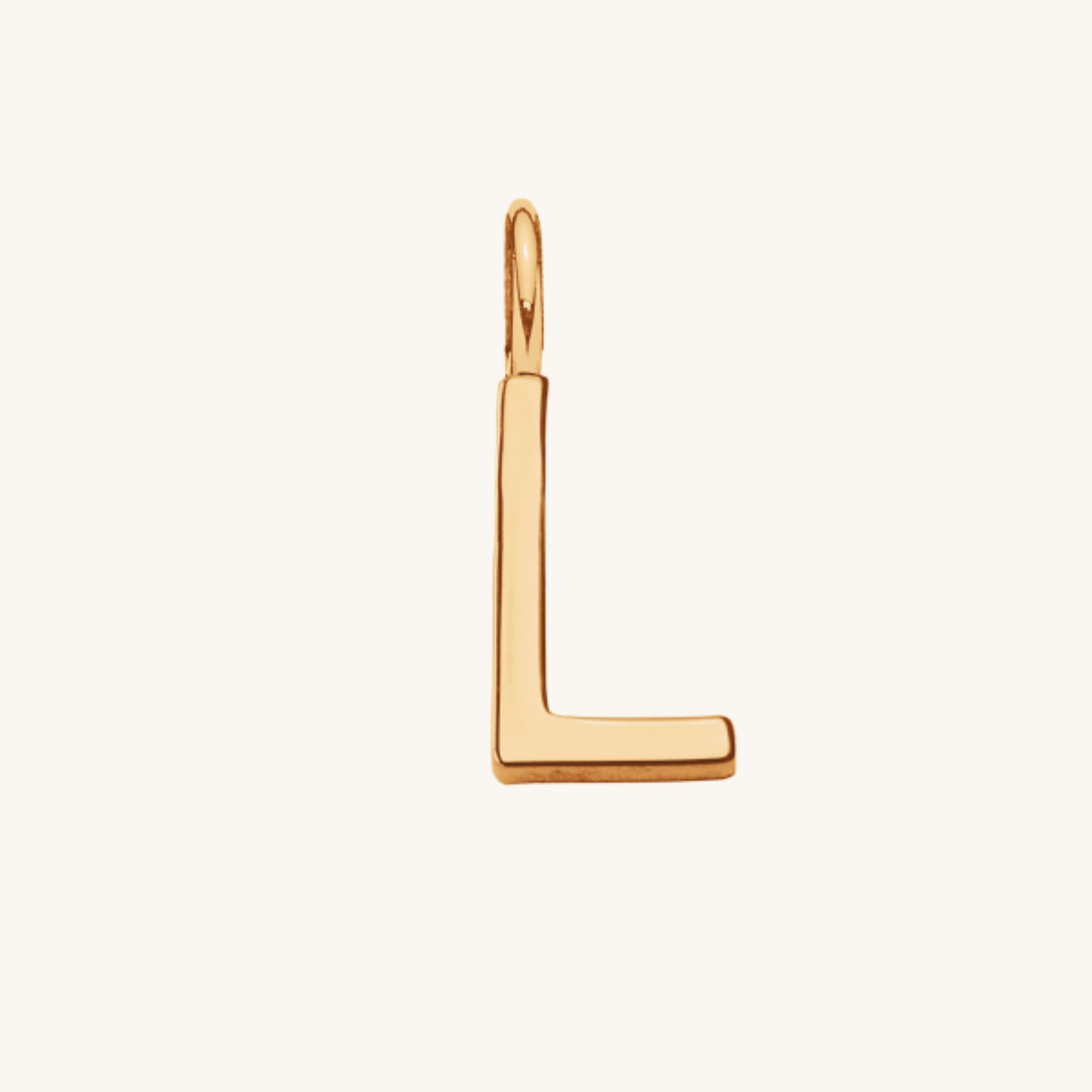 Gold Letter Charm - Lilou Paris US