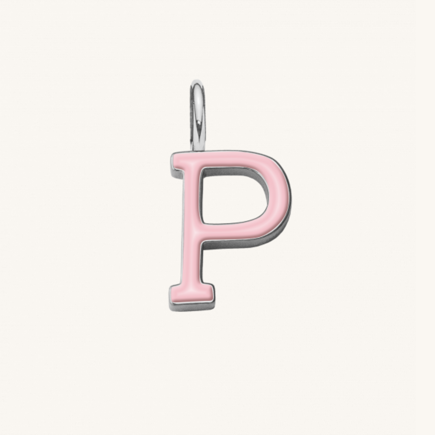 Pink Letter Charm - Lilou Paris US