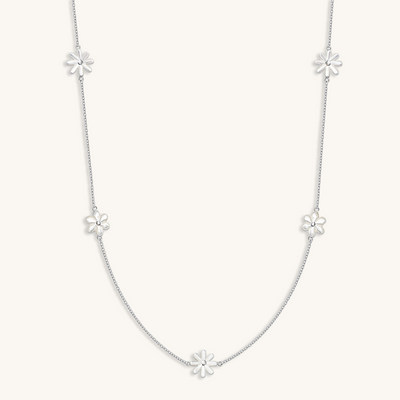 Pearl Flower Necklace - Lilou Paris US