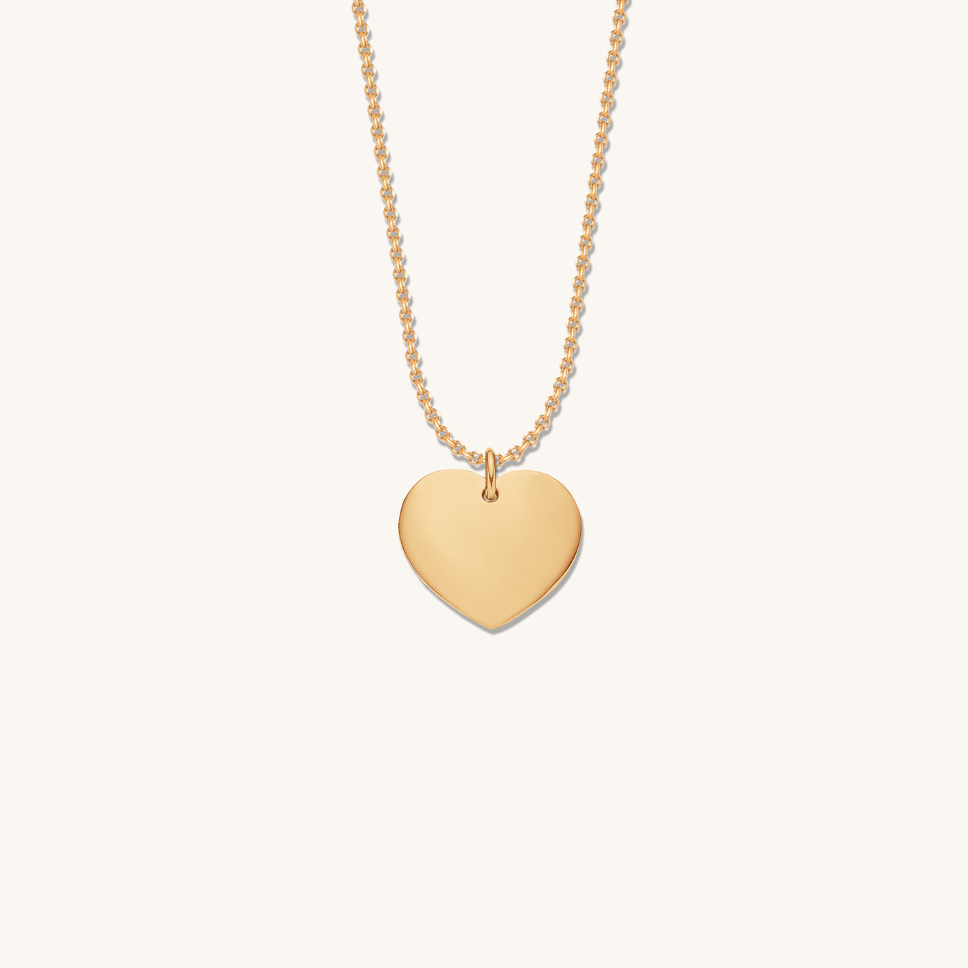 The Heart Charm Necklace - Lilou Paris US