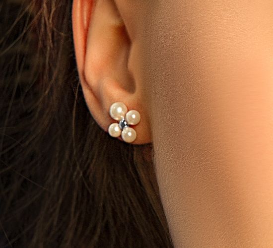 Pearl Luck Stud Earring - Lilou Paris US